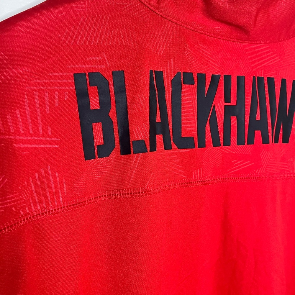 Chicago Blackhawks Fanatics Lightweight Quarter Zip - Picture 3 of 5